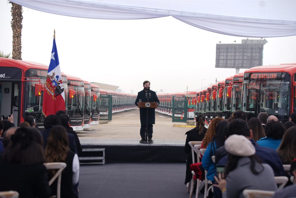 300 buses eléctricos para el sistema RED