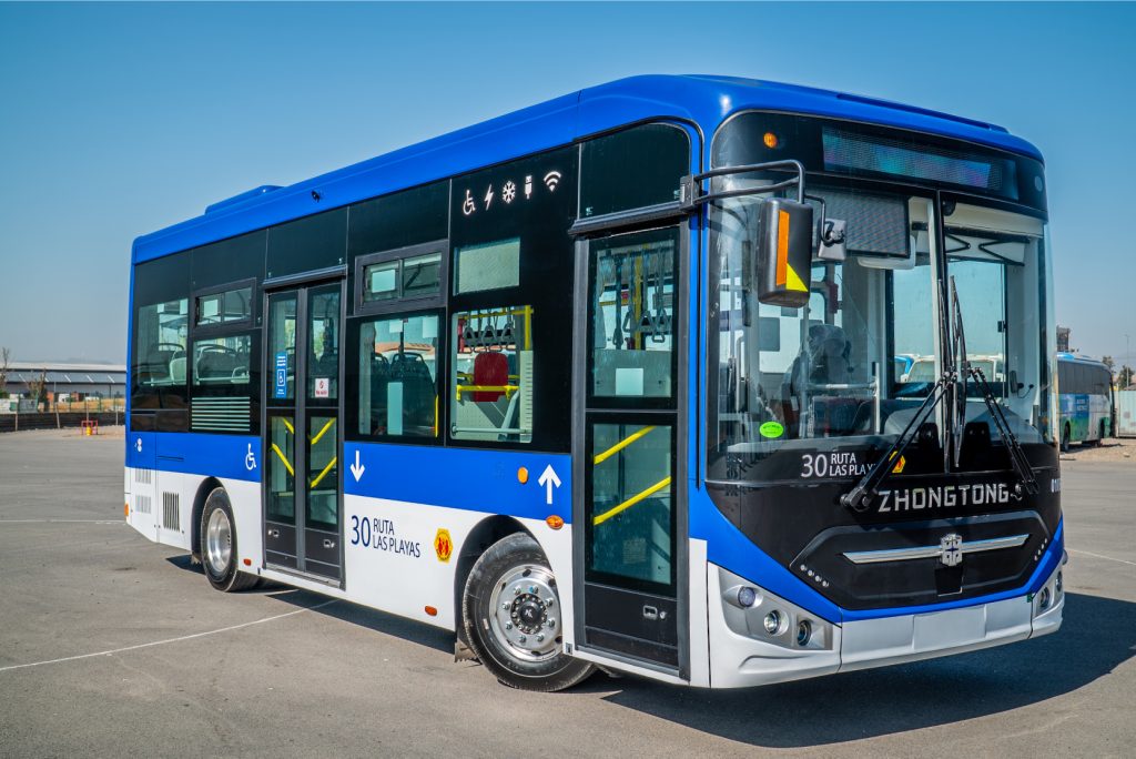 Nuevos buses eléctricos en el Gran Concepción