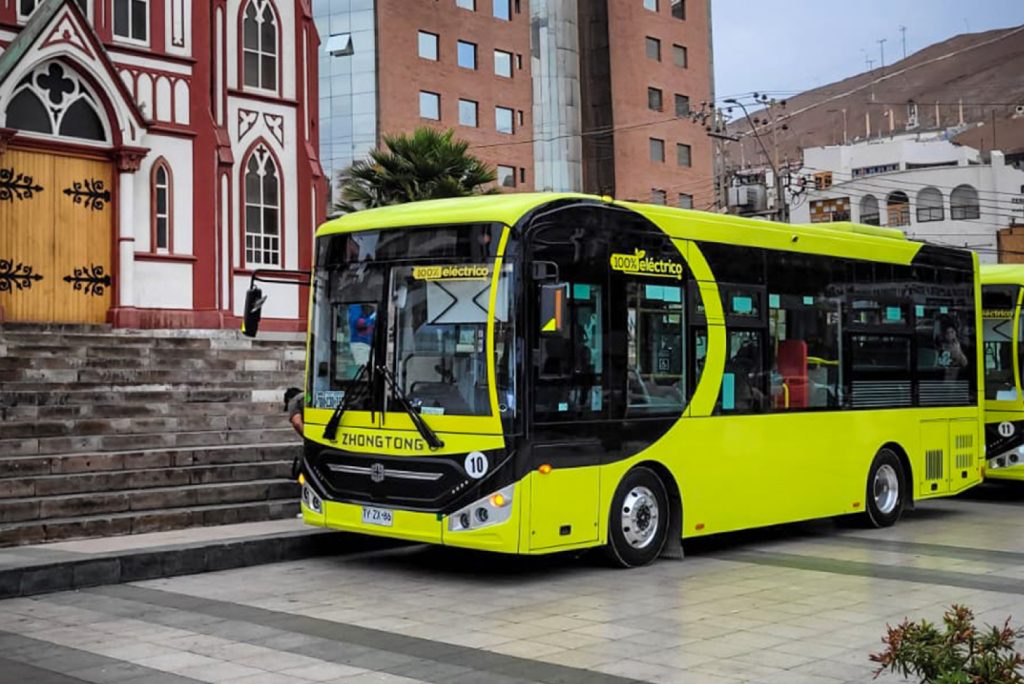 Buses eléctricos para Arica