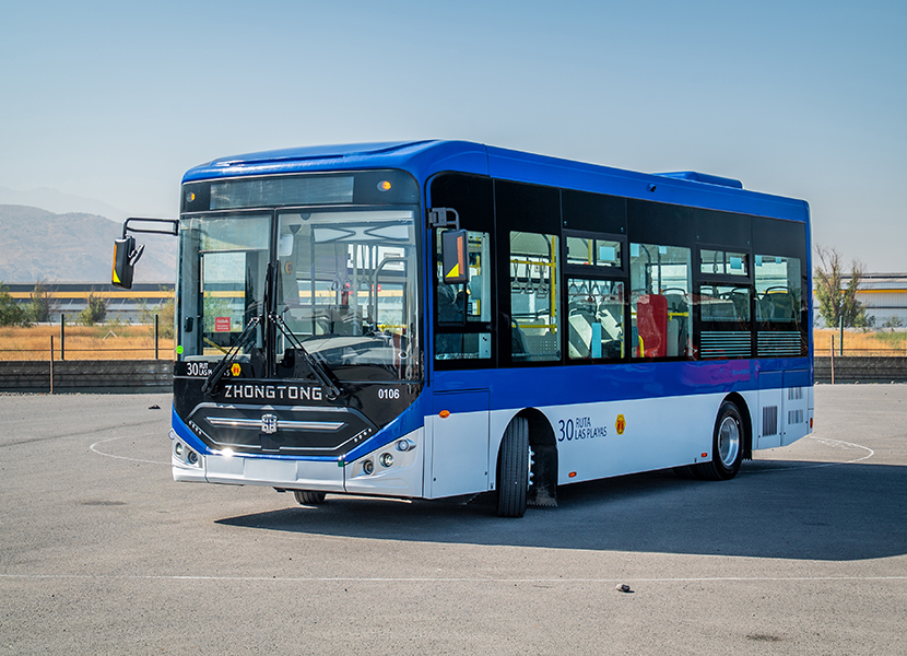 Gran Concepción y su primera flota de buses eléctricos
