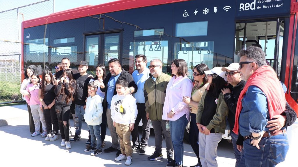 El Bosque y su primera flota de buses eléctricos