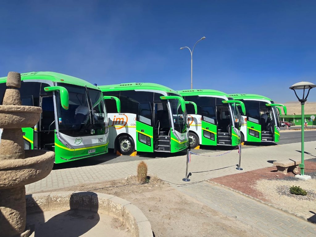 Buses eléctricos en Codelco Calama
