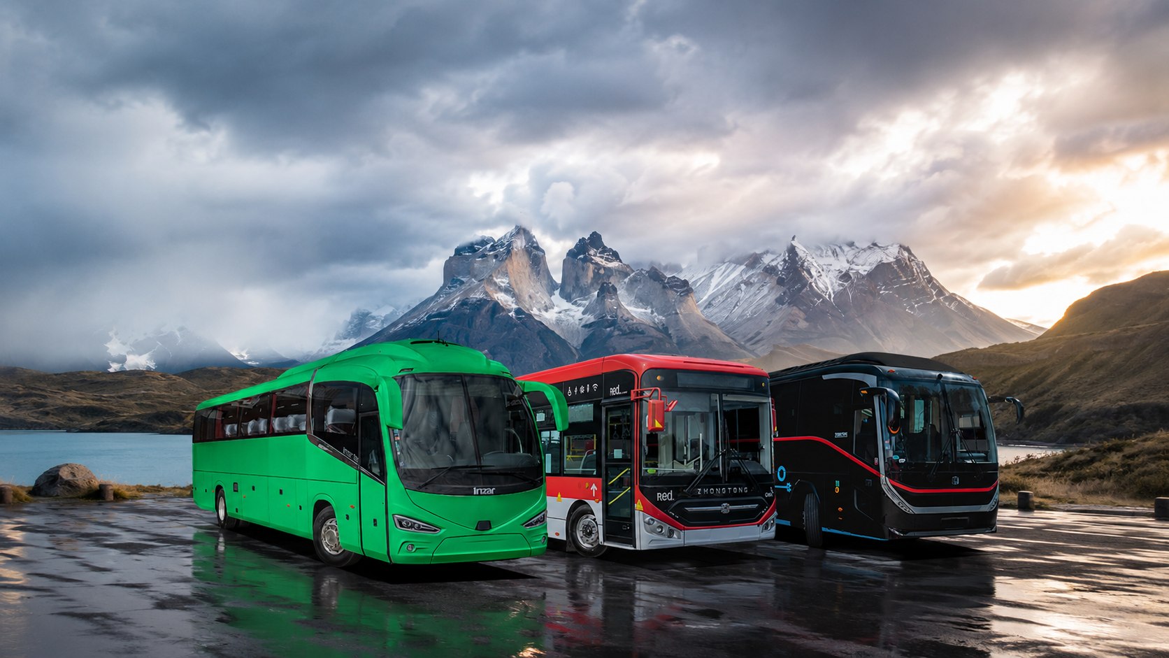 Flota de buses de Grupo Cabal